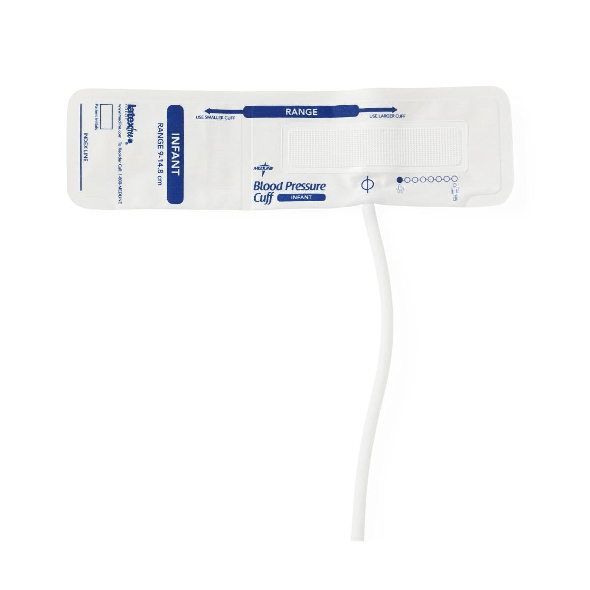 Medline-Phillips Disposable BP Cuffs w/ Connectors, 5/Bag-MedTech-5