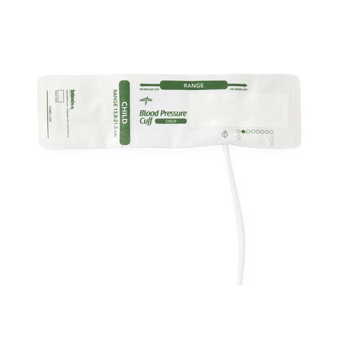 Medline-Phillips Disposable BP Cuffs w/ Connectors, 5/Bag-MedTech-4