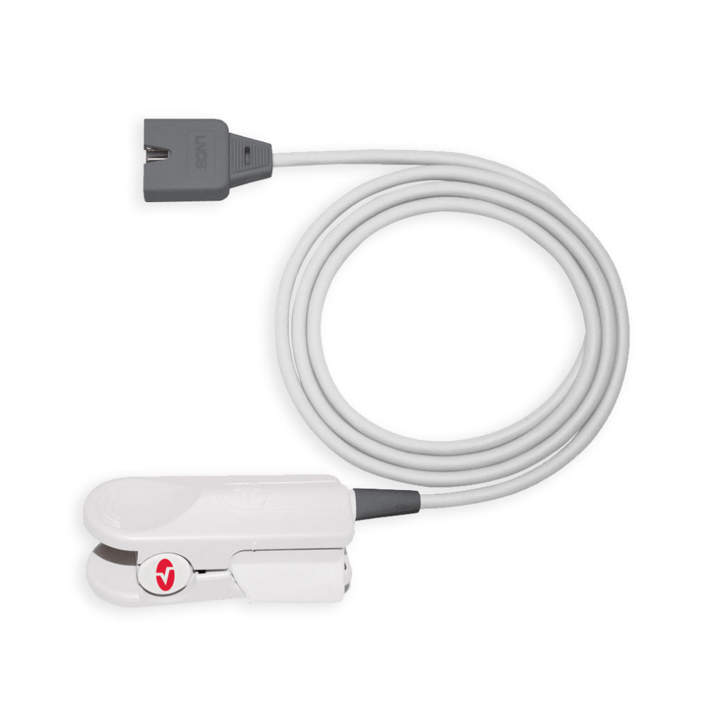 Masimo-Physio-Control LIFEPAK® 12 / 15 / 20 Masimo SET® LNCS DCI 3ft Adult Reusable SPO2 Sensor-MedTech-1
