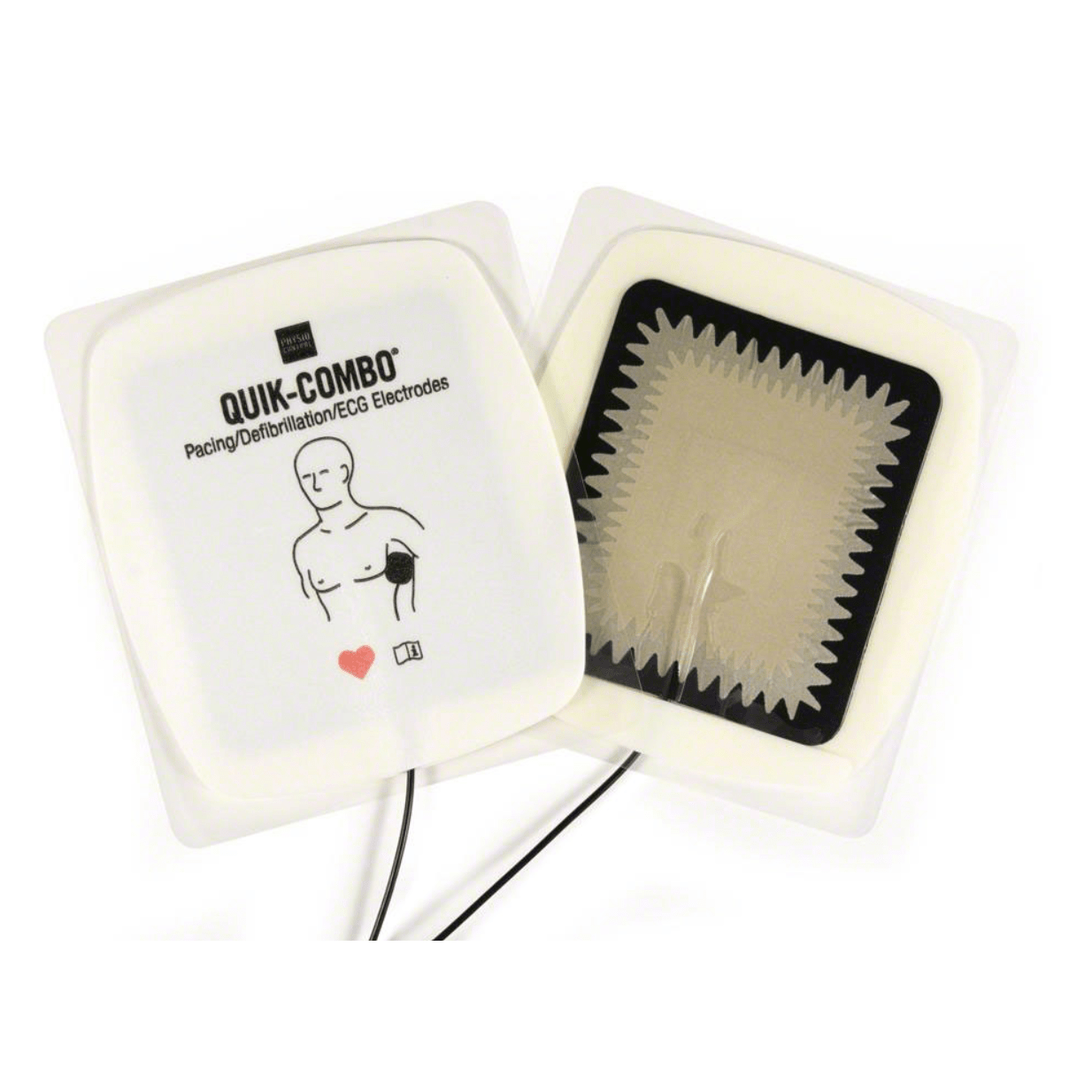 Stryker / Physio-Control-Physio-Control® QUIK-COMBO® REDI-PAK® Adult Electrode Pads 1 Pair-MedTech-4