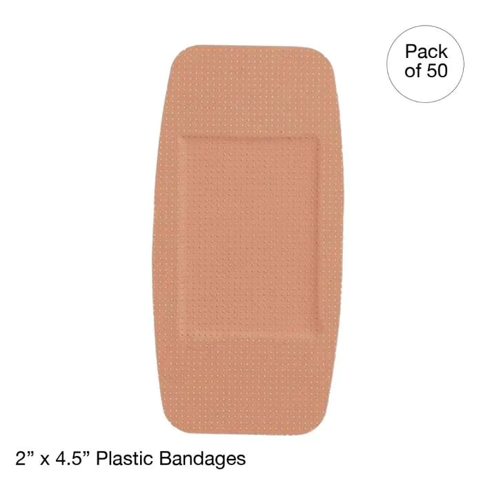 Kemp USA-Plastic Bandages, 2" x 4.5", Extra Large Case of 1200-MedTech-1