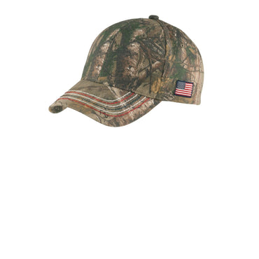 Port & Company-Port Authority® Americana Contrast Stitch Camouflage Cap. C909-MedTech-2