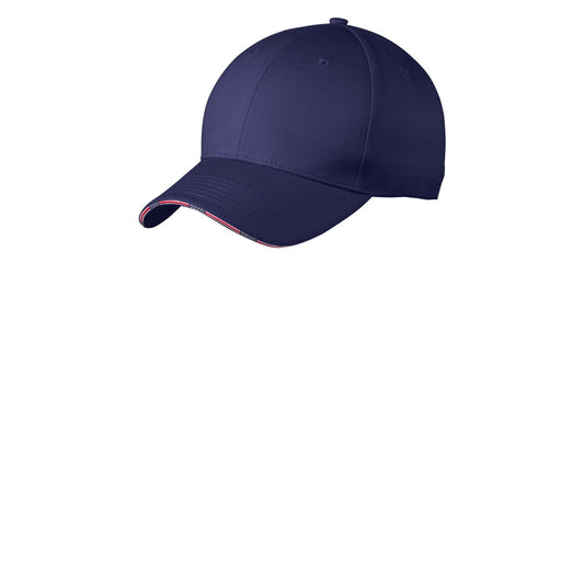 Port Authority-Port Authority® Americana Flag Sandwich Cap. C829-MedTech-1