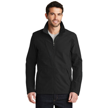 Port Authority-Port Authority® Back-Block Soft Shell Jacket. J336-MedTech-2