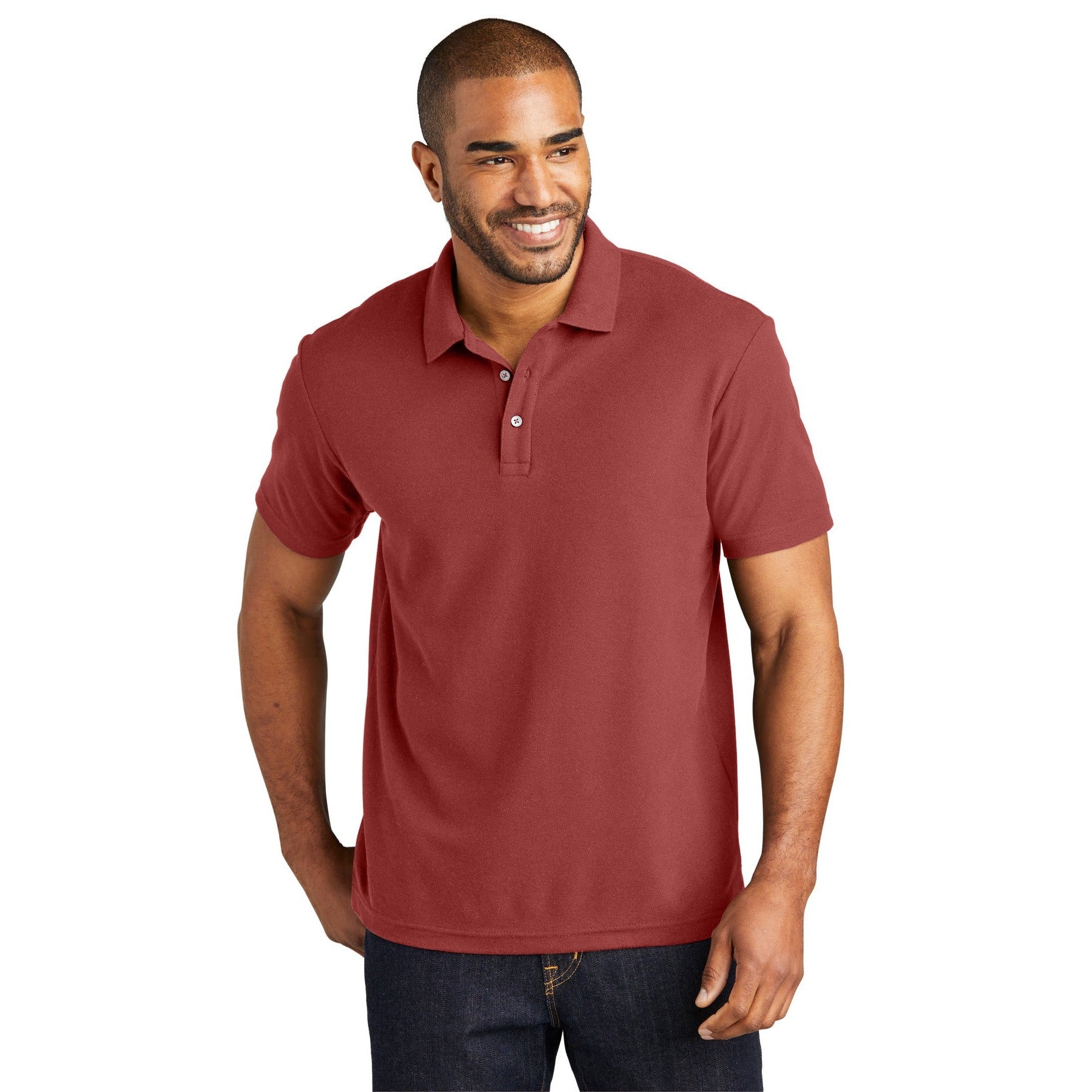 Port Authority-Port Authority® C-FREE® Cotton Blend Pique Polo K867-MedTech-5