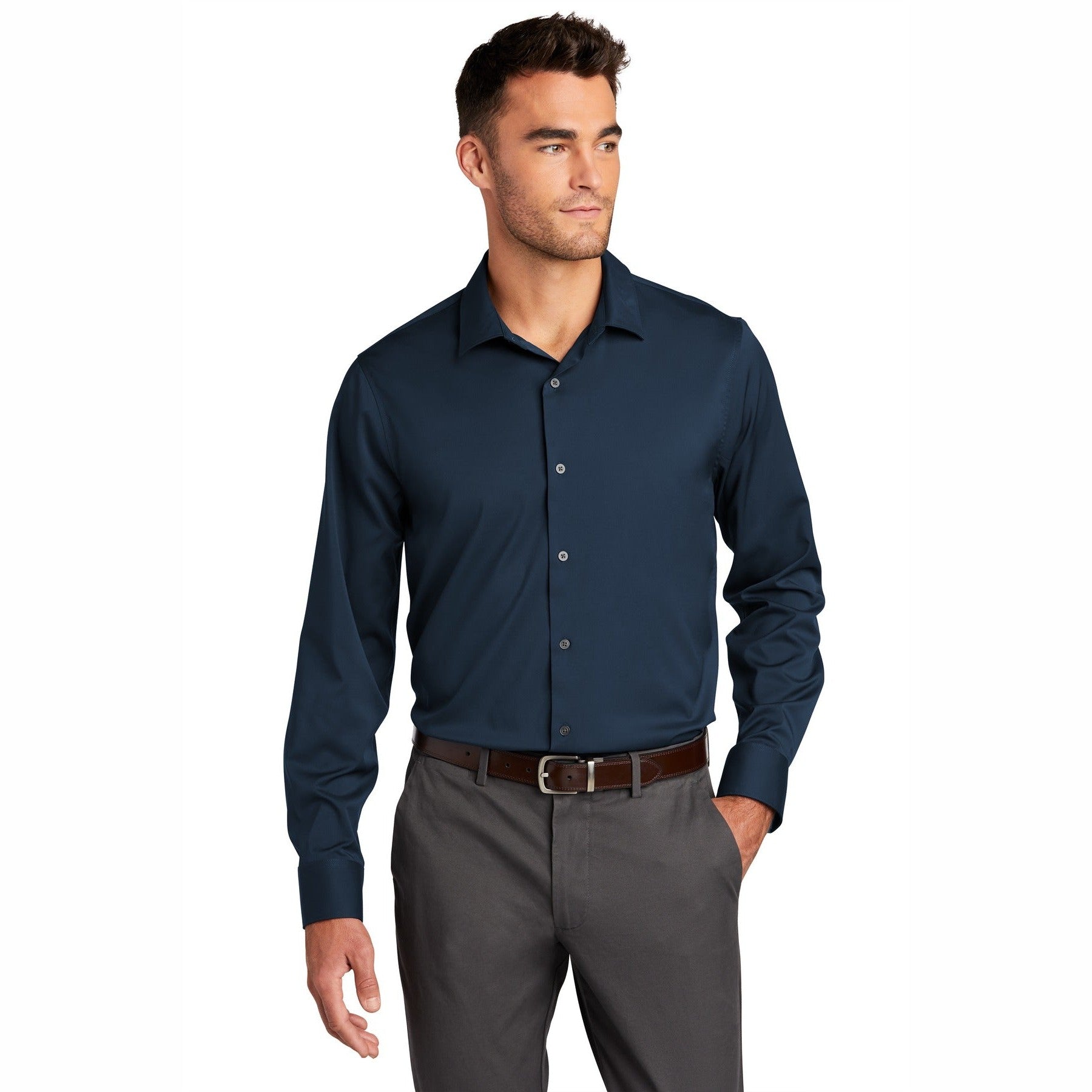Port Authority-Port Authority ® City Stretch Shirt W680-MedTech-3