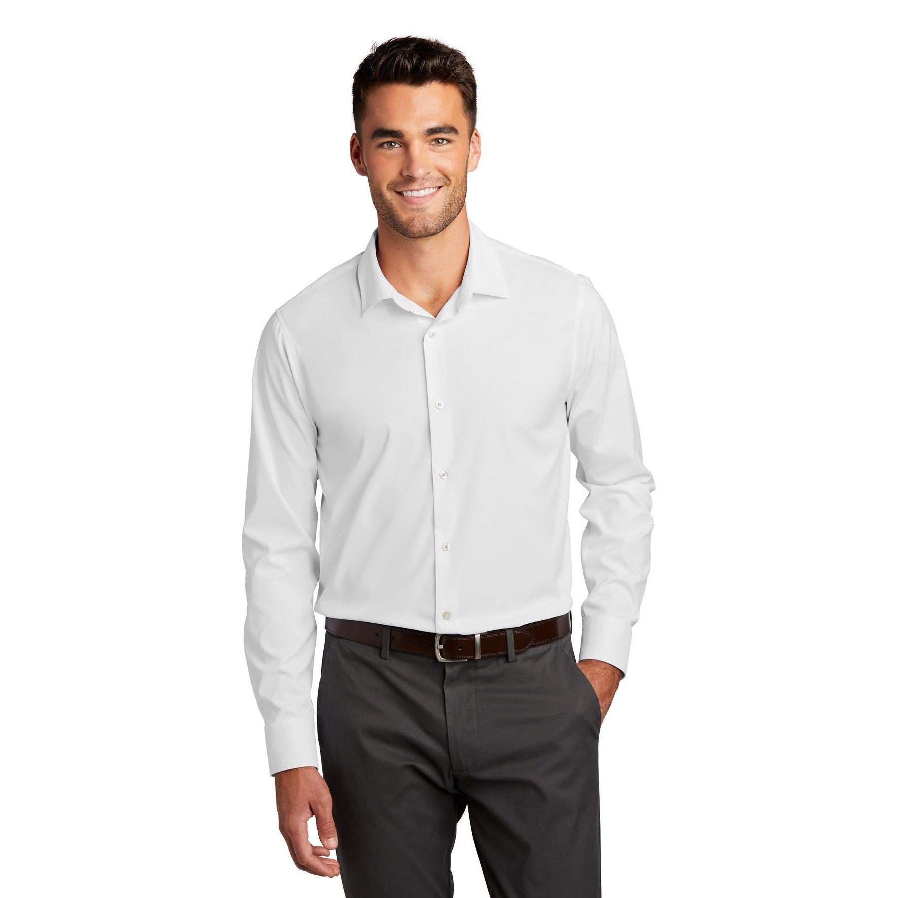 Port Authority-Port Authority ® City Stretch Shirt W680-MedTech-5