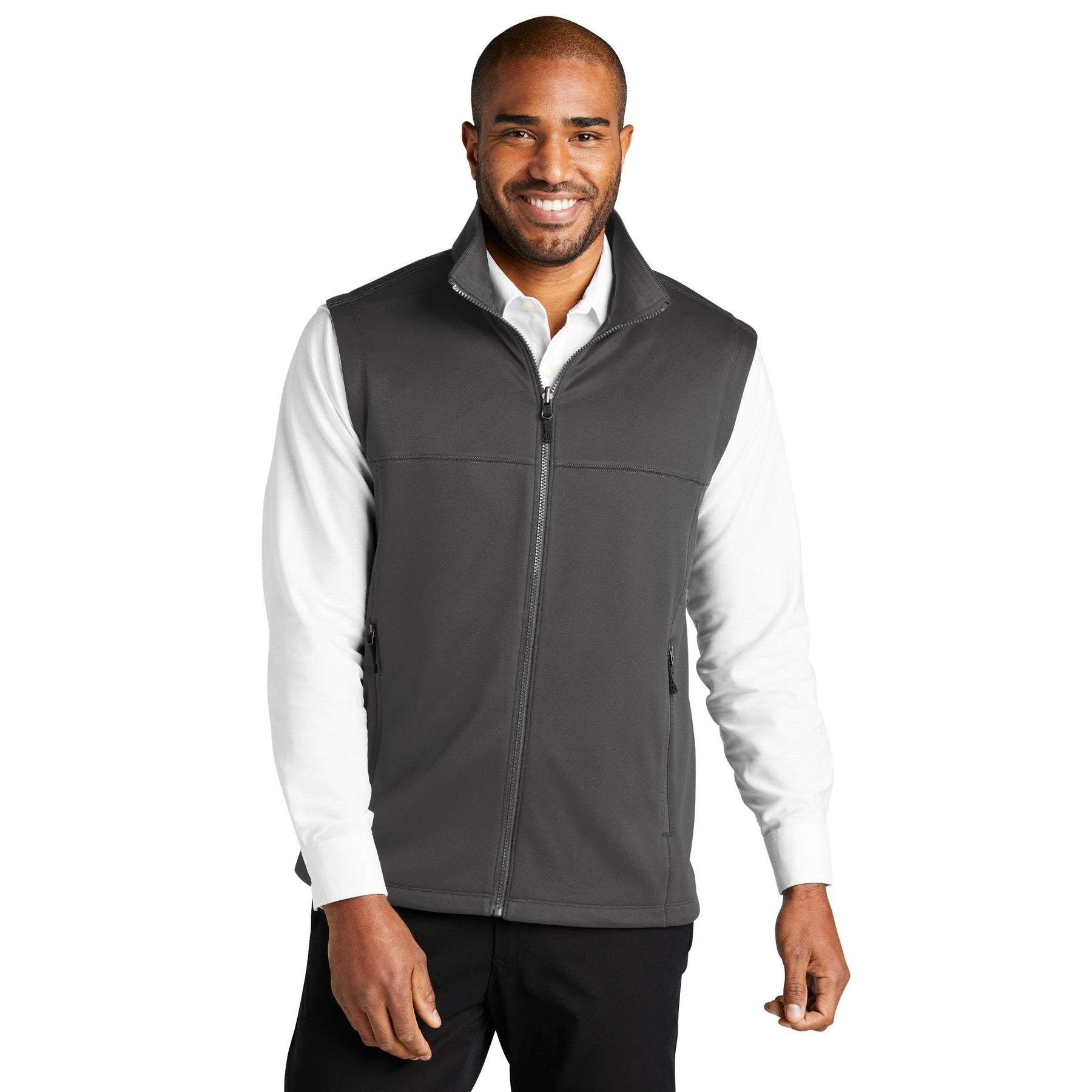 Port Authority-Port Authority® Collective Smooth Fleece Vest F906-MedTech-2