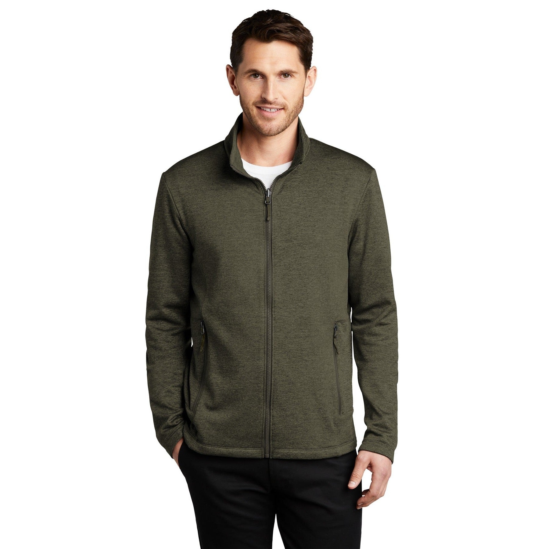 Port Authority-Port Authority ® Collective Striated Fleece Jacket. F905-MedTech-2