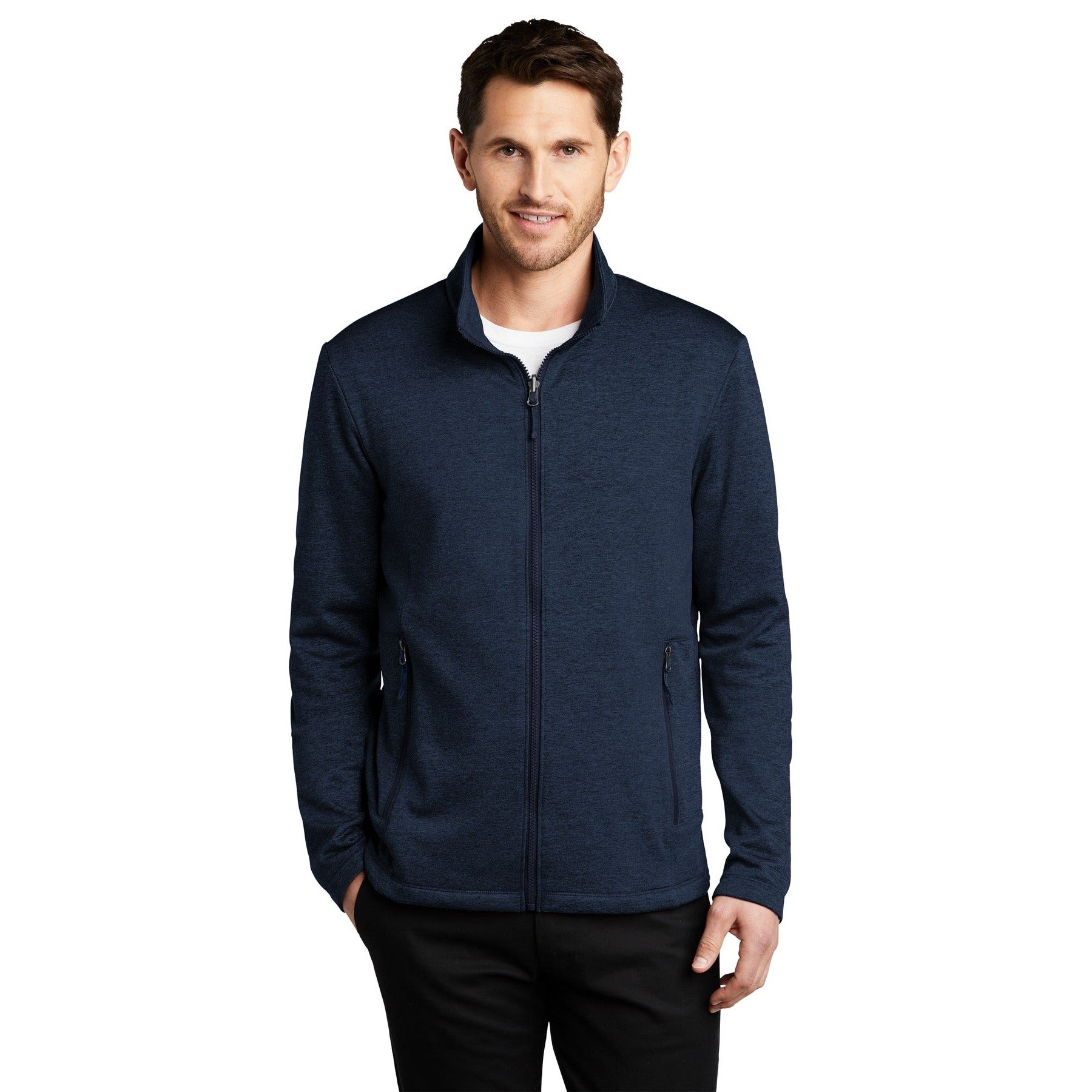 Port Authority-Port Authority ® Collective Striated Fleece Jacket. F905-MedTech-3