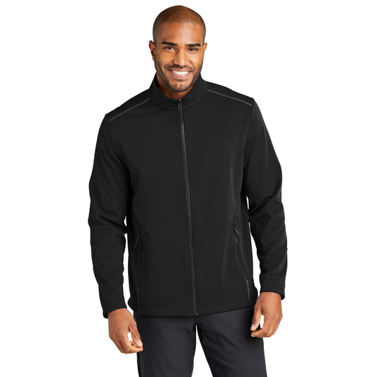 Port Authority-Port Authority® Collective Tech Soft Shell Jacket J921-MedTech-1