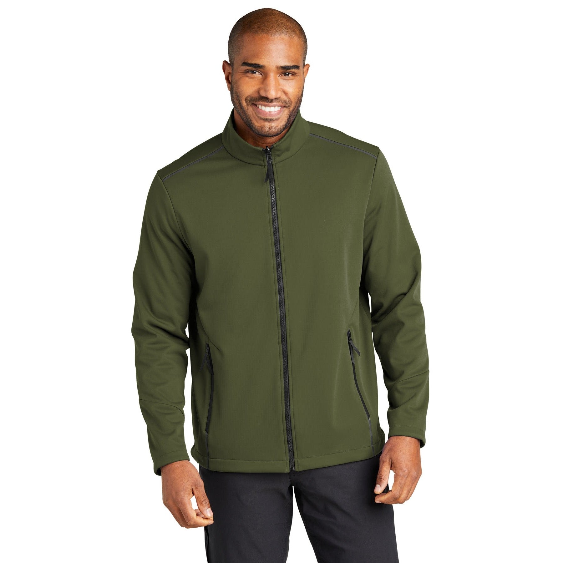 Port Authority-Port Authority® Collective Tech Soft Shell Jacket J921-MedTech-3