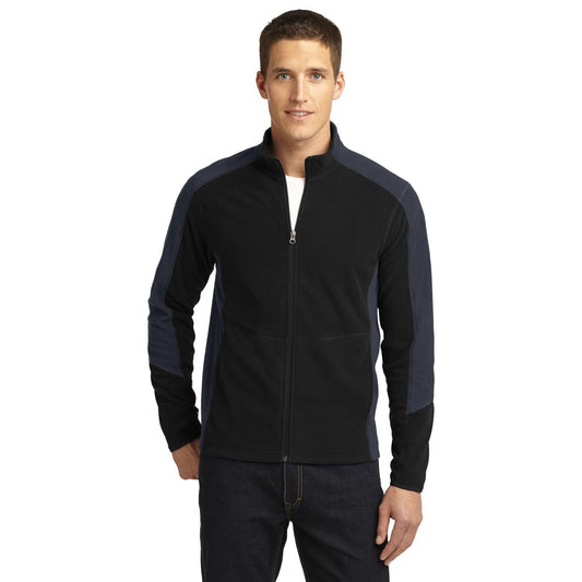 Port Authority-Port Authority® Colorblock Microfleece Jacket. F230-MedTech-1