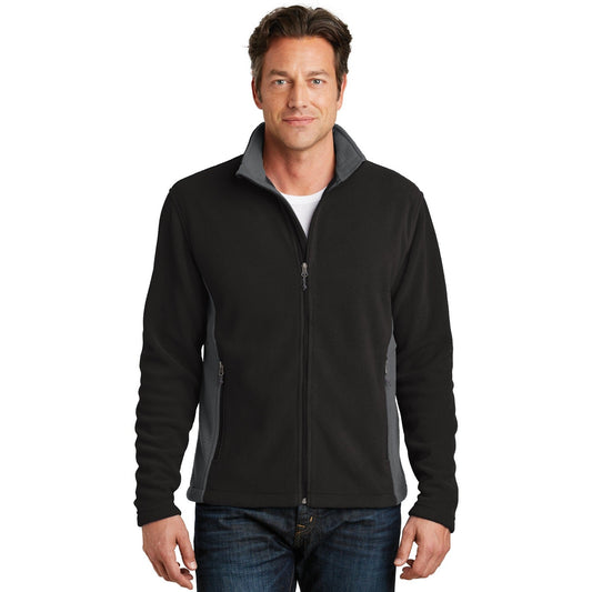 Port Authority-Port Authority® Colorblock Value Fleece Jacket. F216-MedTech-1