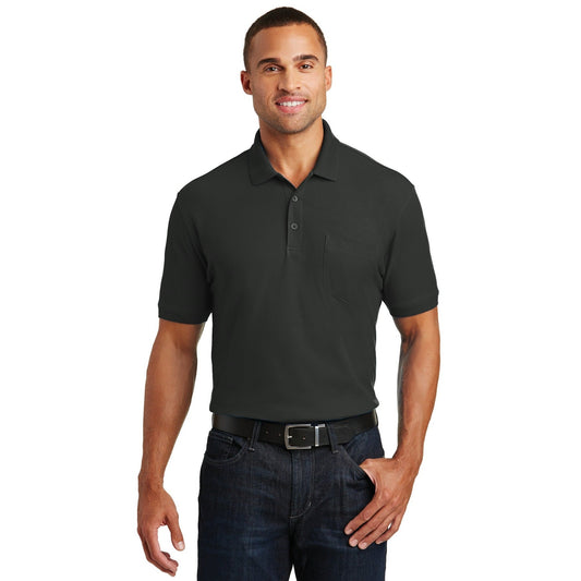 Port Authority-Port Authority® Core Classic Pique Pocket Polo. K100P-MedTech-1