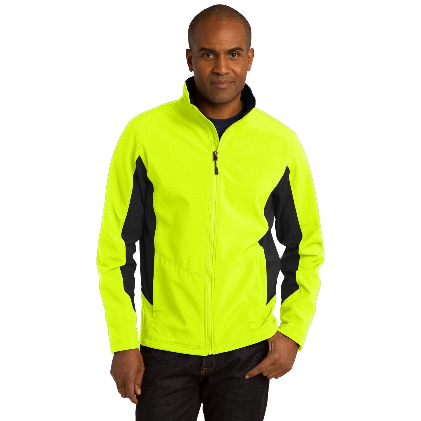 Port Authority-Port Authority® Core Colorblock Soft Shell Jacket. J318-MedTech-4