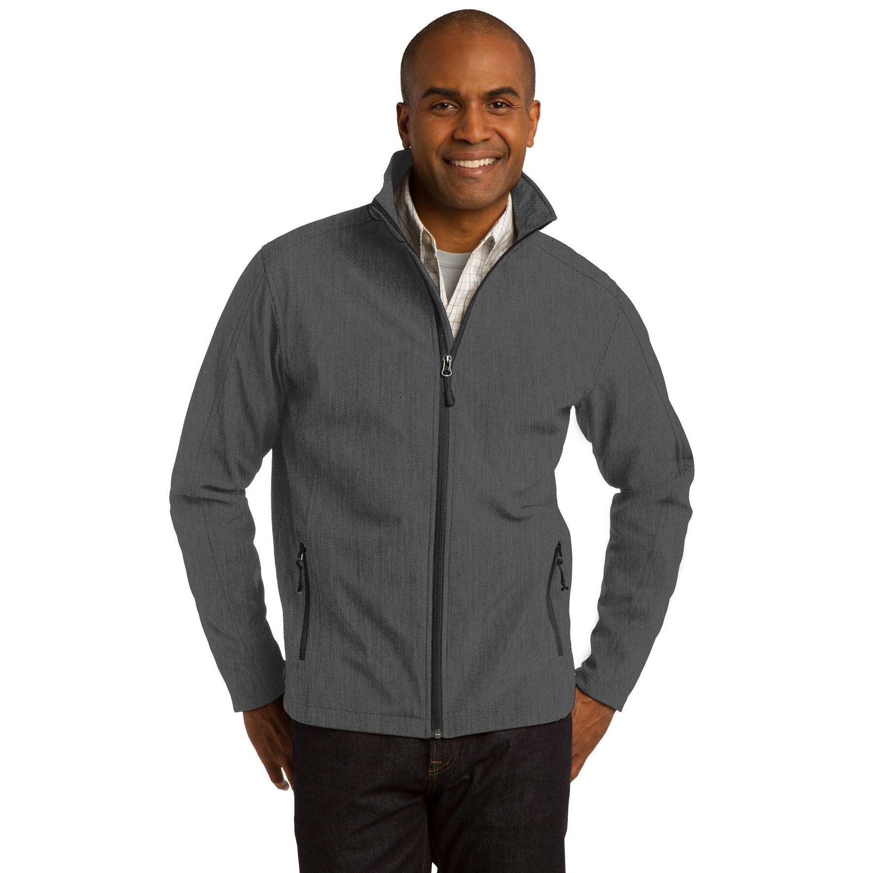 Port Authority-Port Authority® Core Soft Shell Jacket. J317-MedTech-3