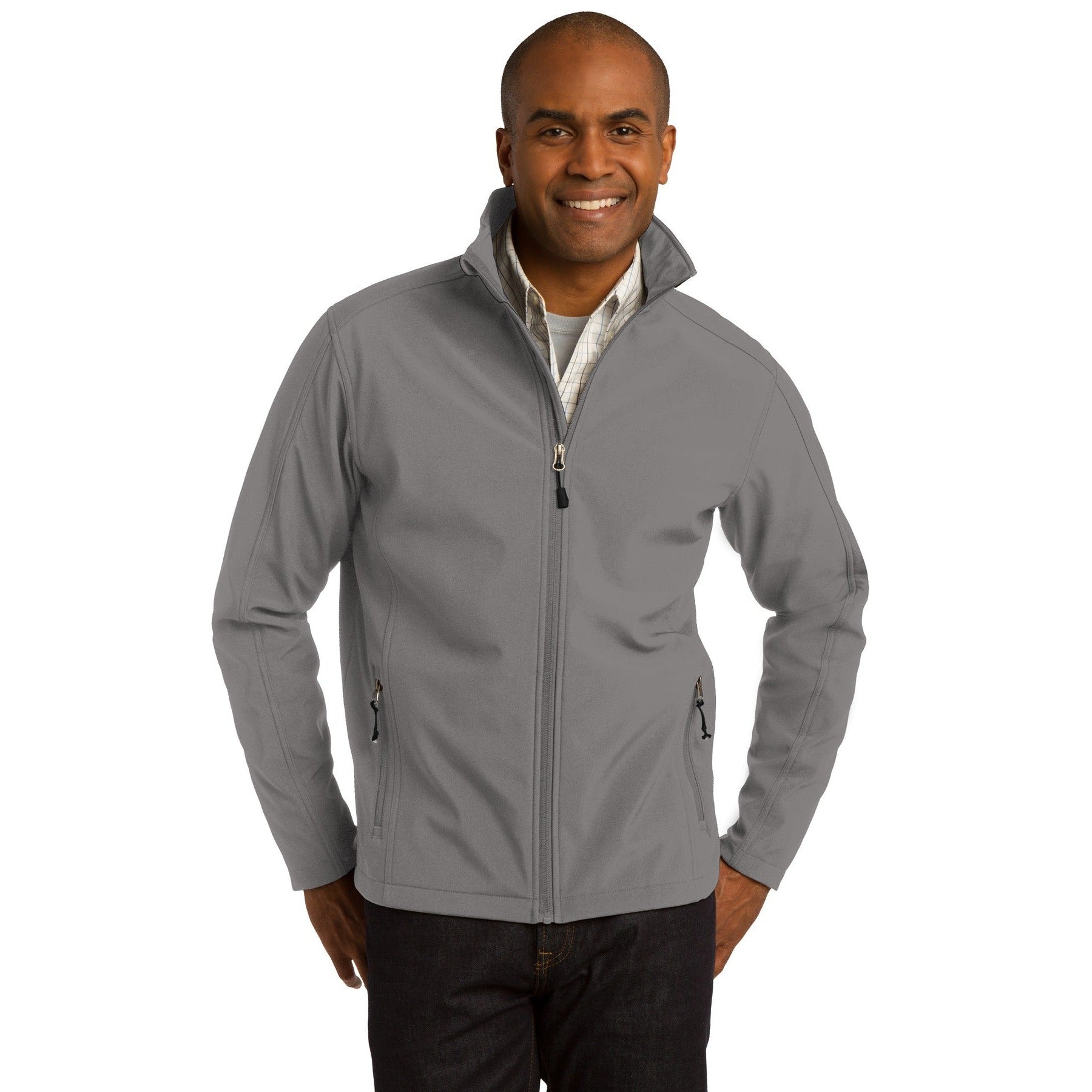 Port Authority-Port Authority® Core Soft Shell Jacket. J317-MedTech-4