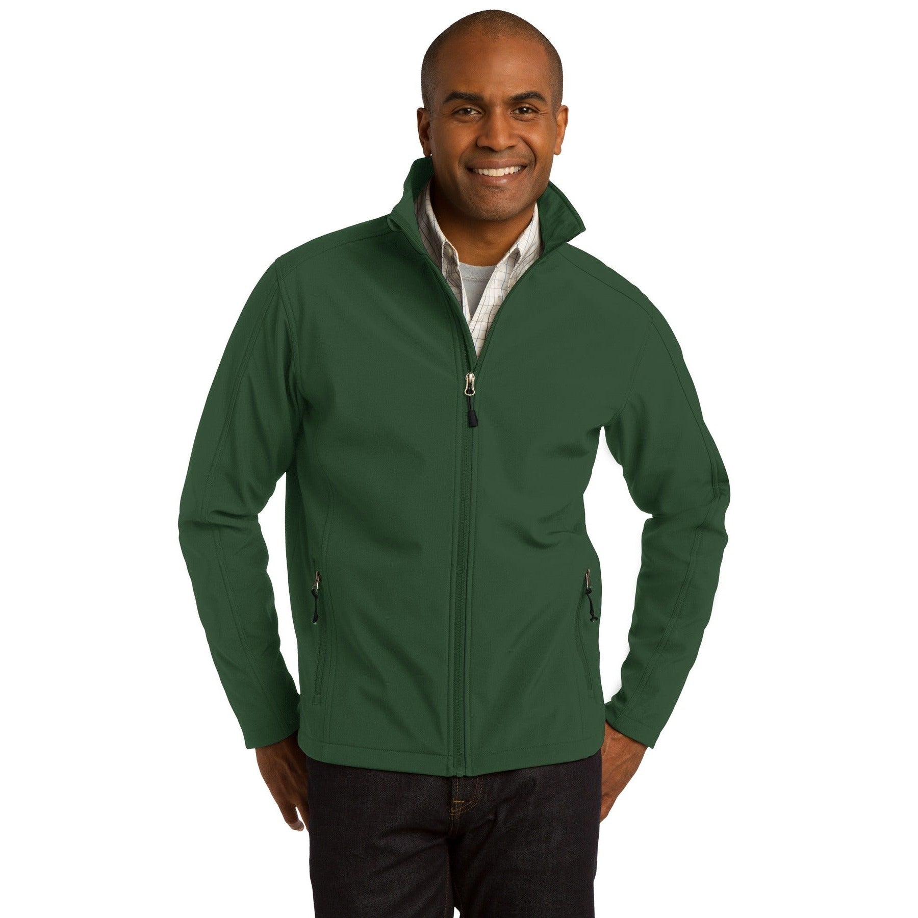 Port Authority-Port Authority® Core Soft Shell Jacket. J317-MedTech-6