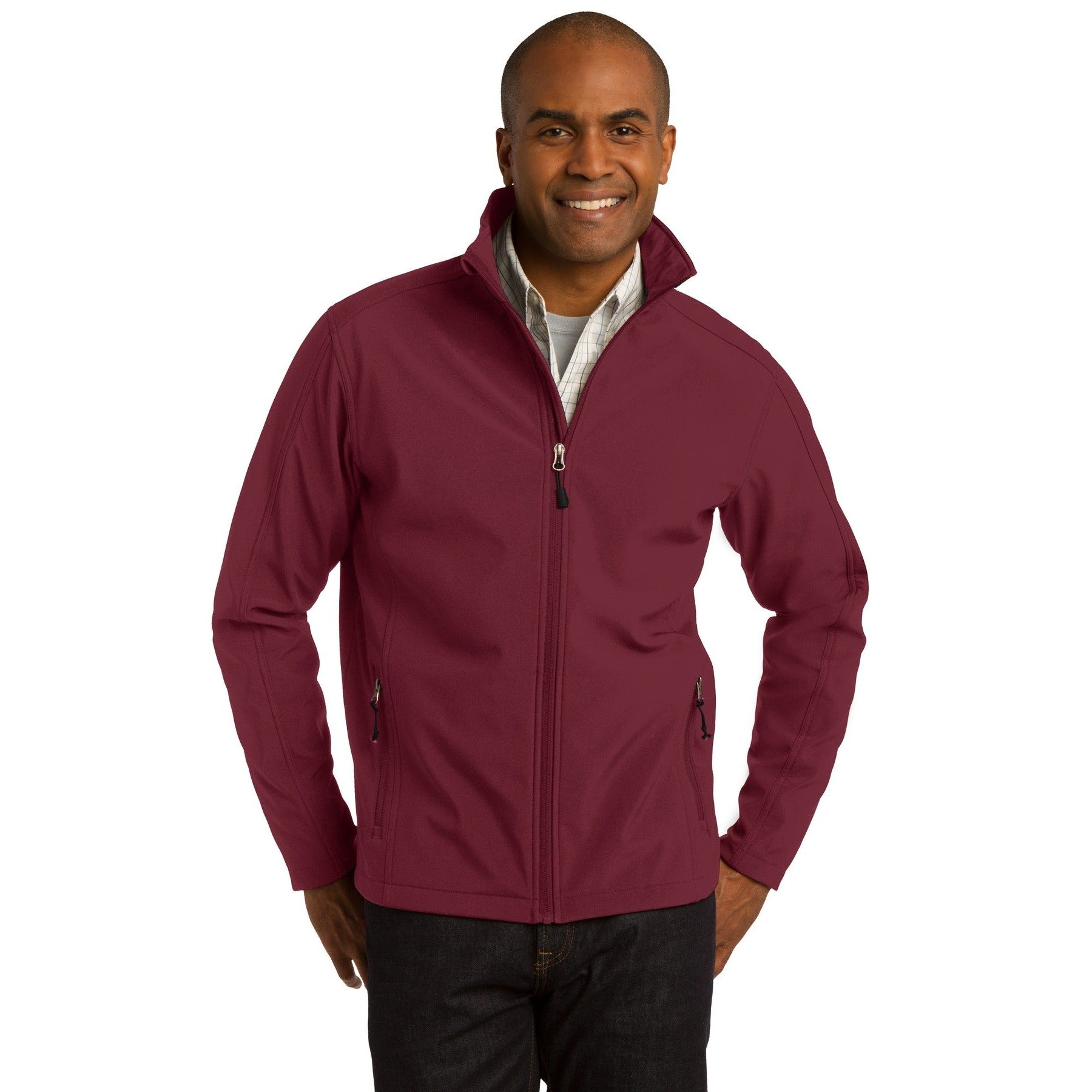 Port Authority-Port Authority® Core Soft Shell Jacket. J317-MedTech-7