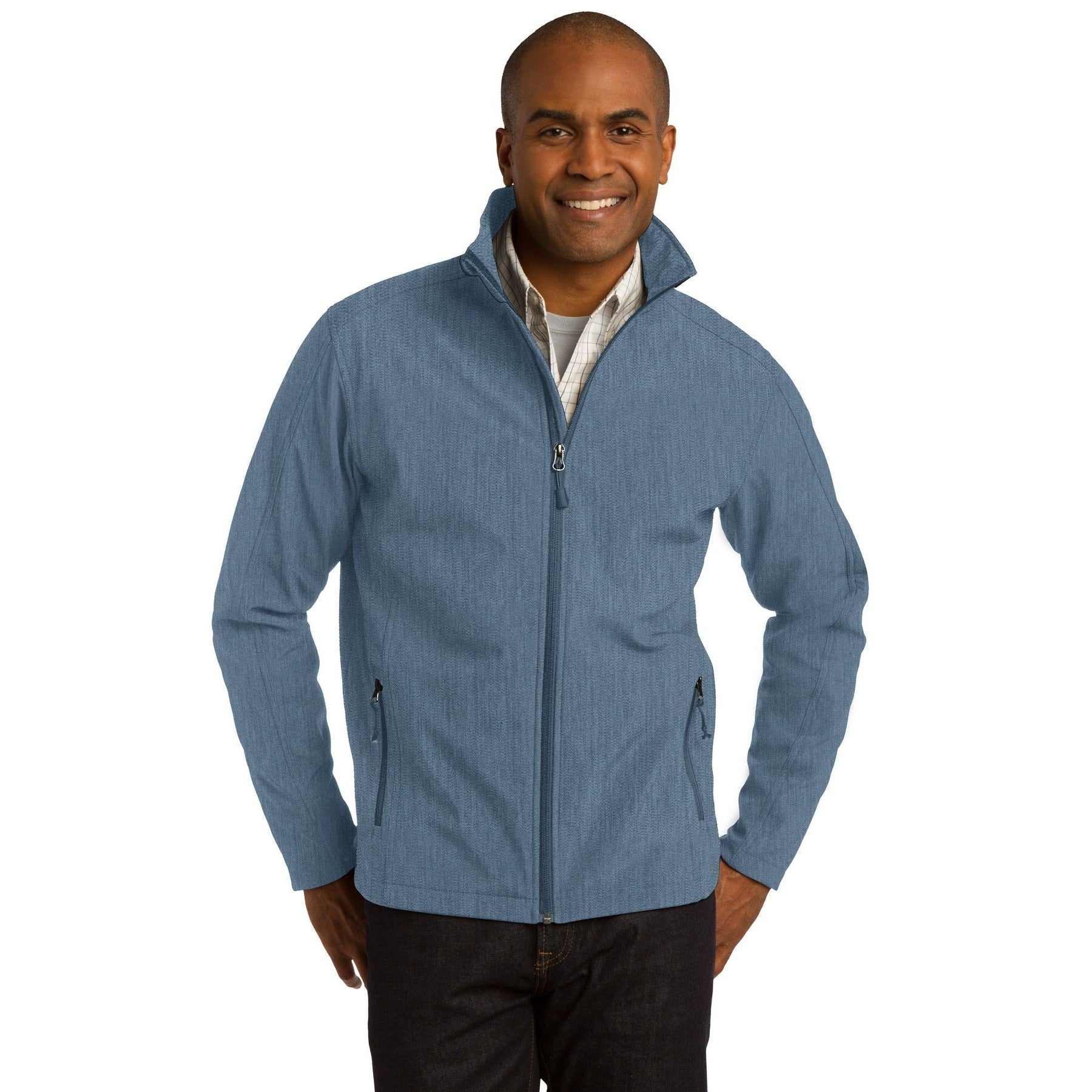 Port Authority-Port Authority® Core Soft Shell Jacket. J317-MedTech-8