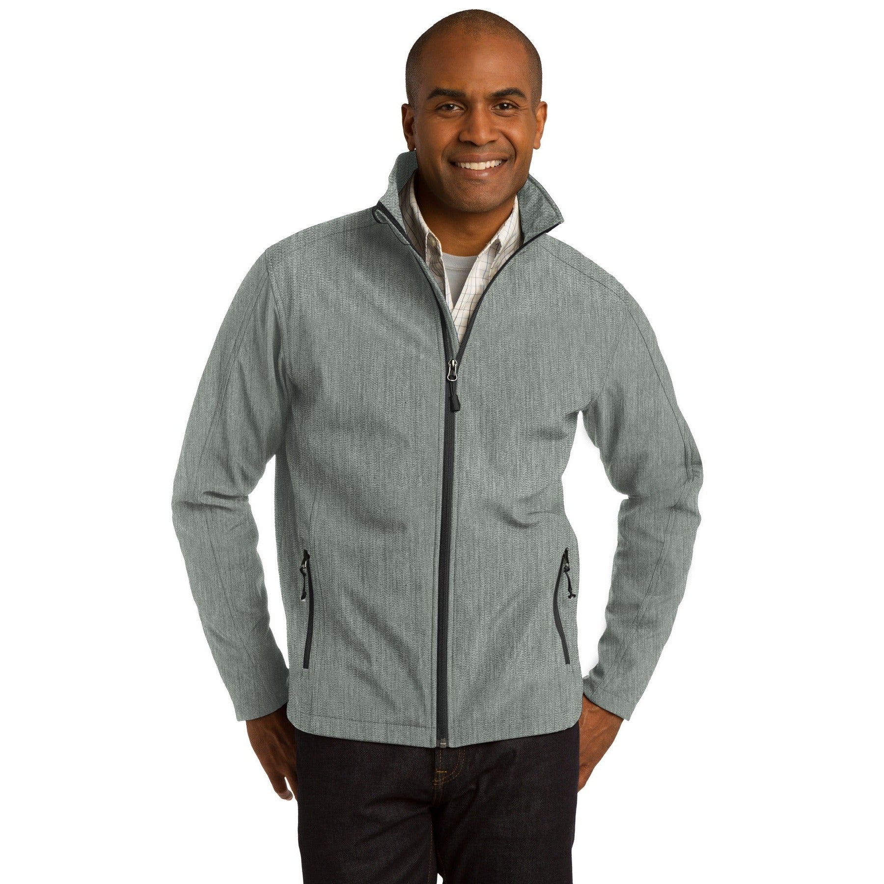 Port Authority-Port Authority® Core Soft Shell Jacket. J317-MedTech-9