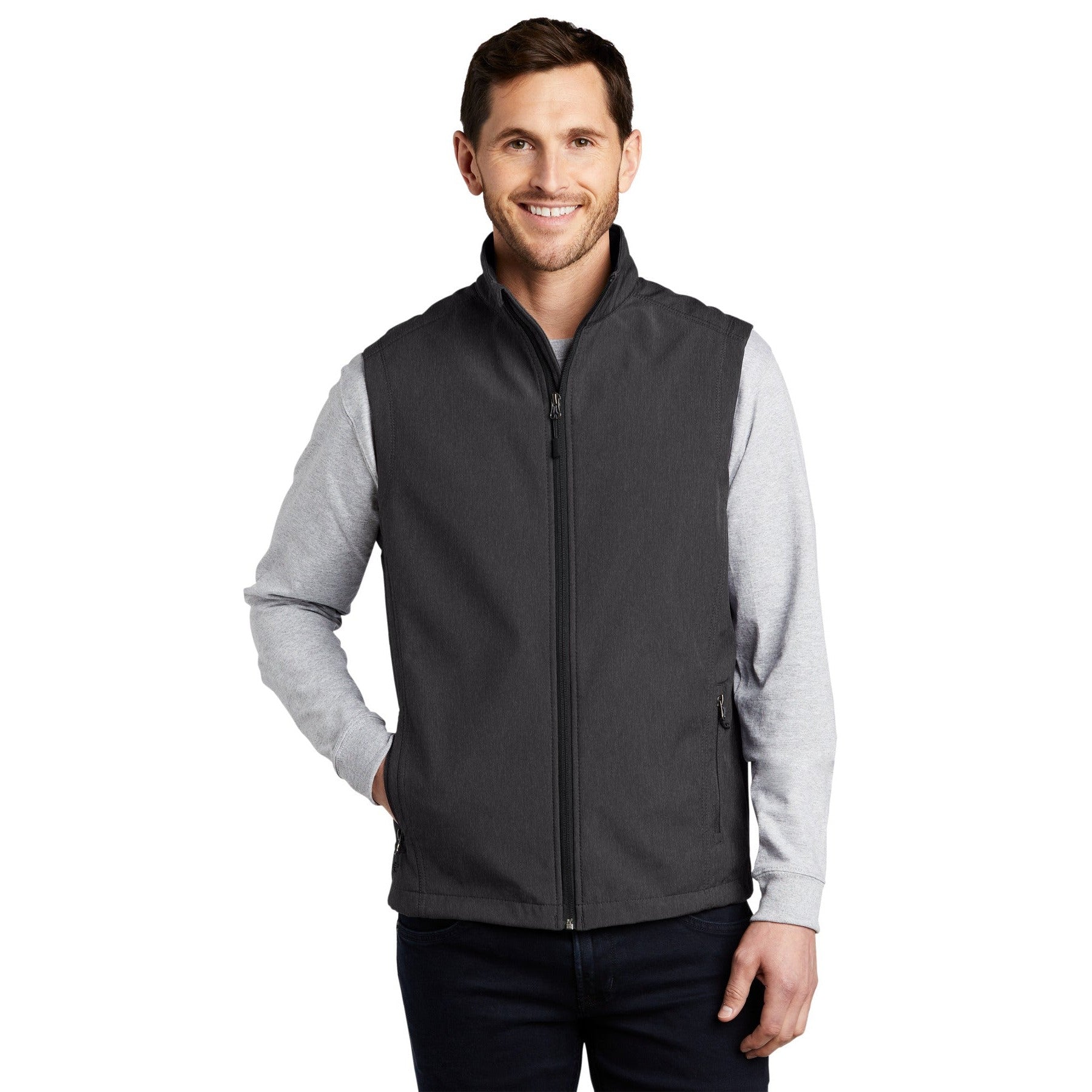 Port Authority-Port Authority® Core Soft Shell Vest. J325-MedTech-3