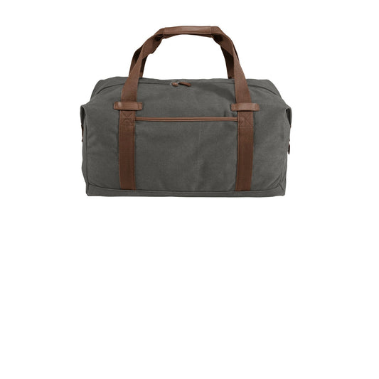 Port Authority-Port Authority ® Cotton Canvas Duffel. BG803-MedTech-1