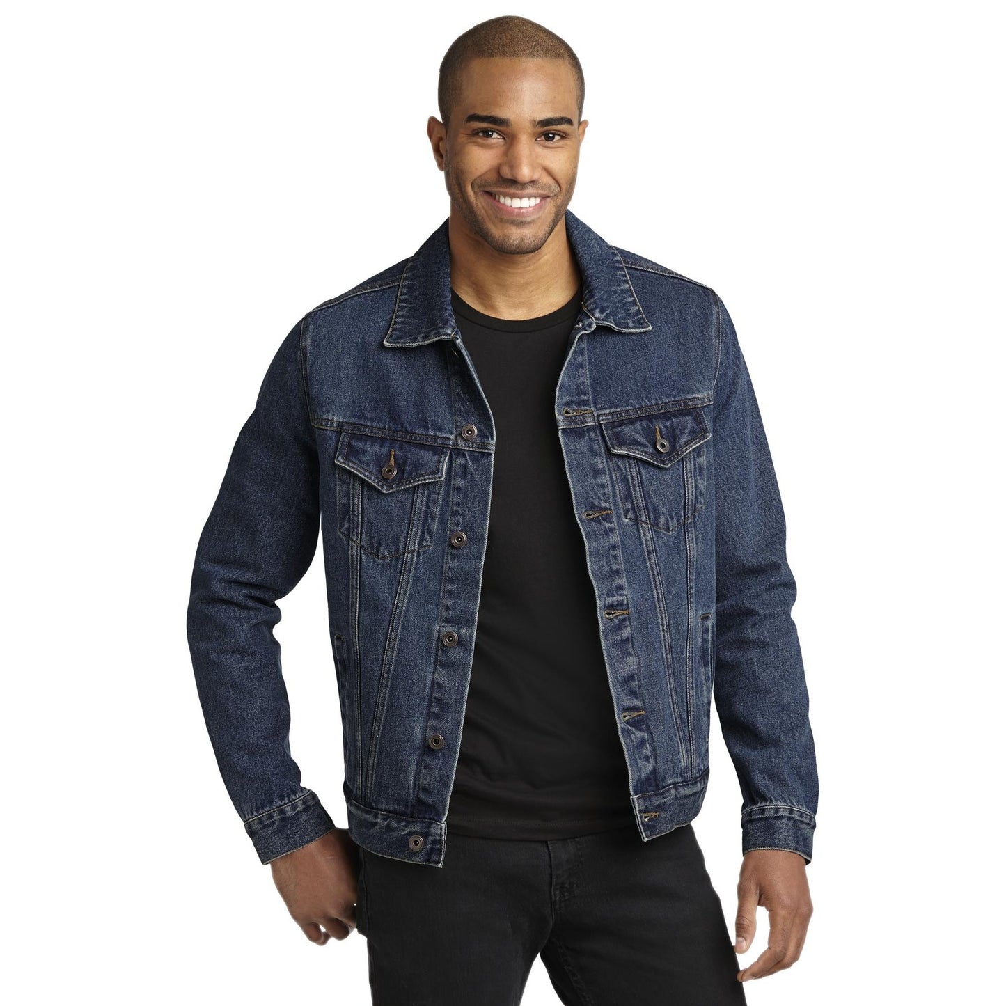 Port Authority-Port Authority® Denim Jacket. J7620-MedTech-1