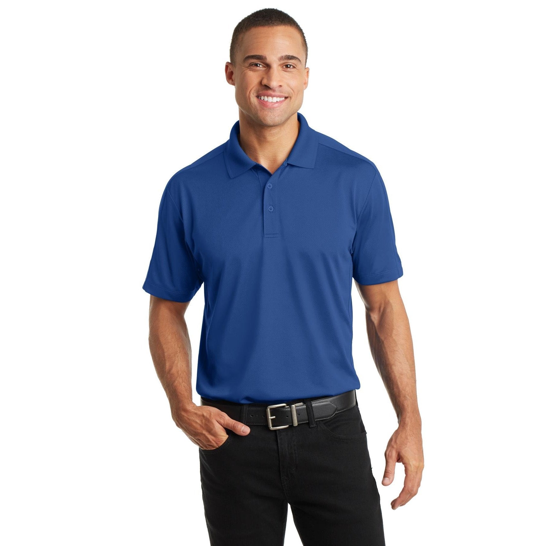 Port Authority-Port Authority® Diamond Jacquard Polo. K569-MedTech-5