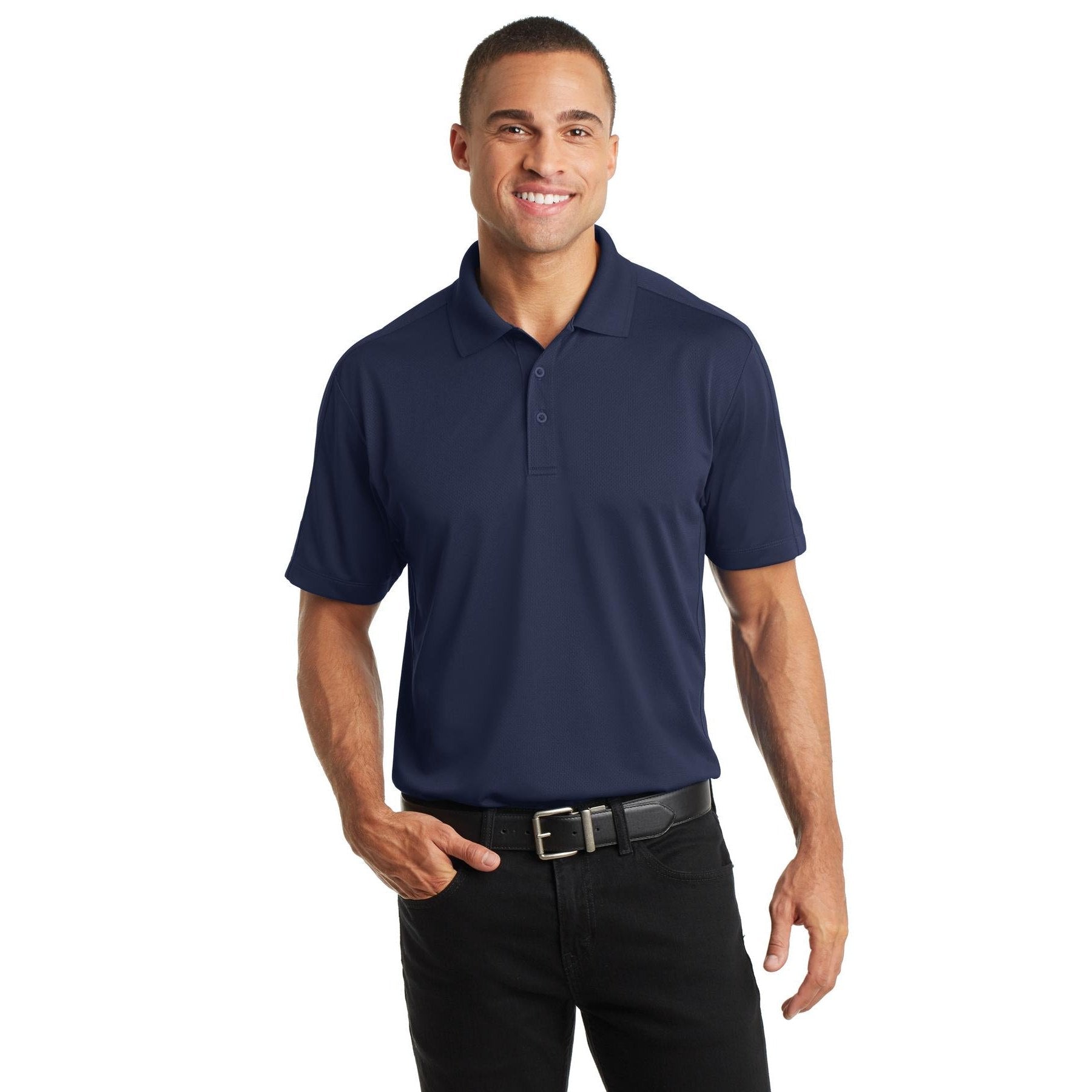 Port Authority-Port Authority® Diamond Jacquard Polo. K569-MedTech-6