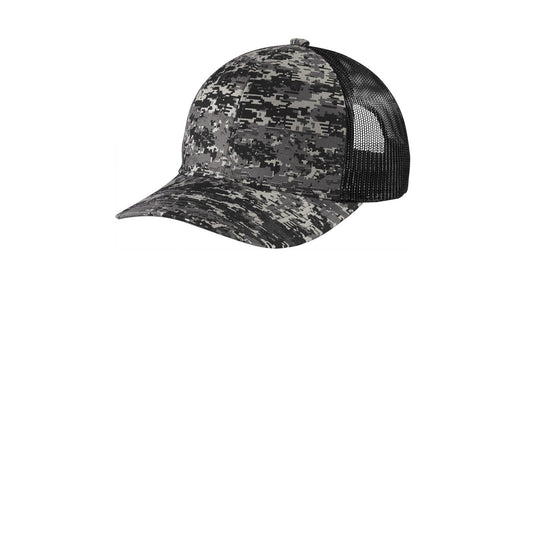 Port Authority-Port Authority ® Digi Camo Snapback Trucker Cap C114-MedTech-1