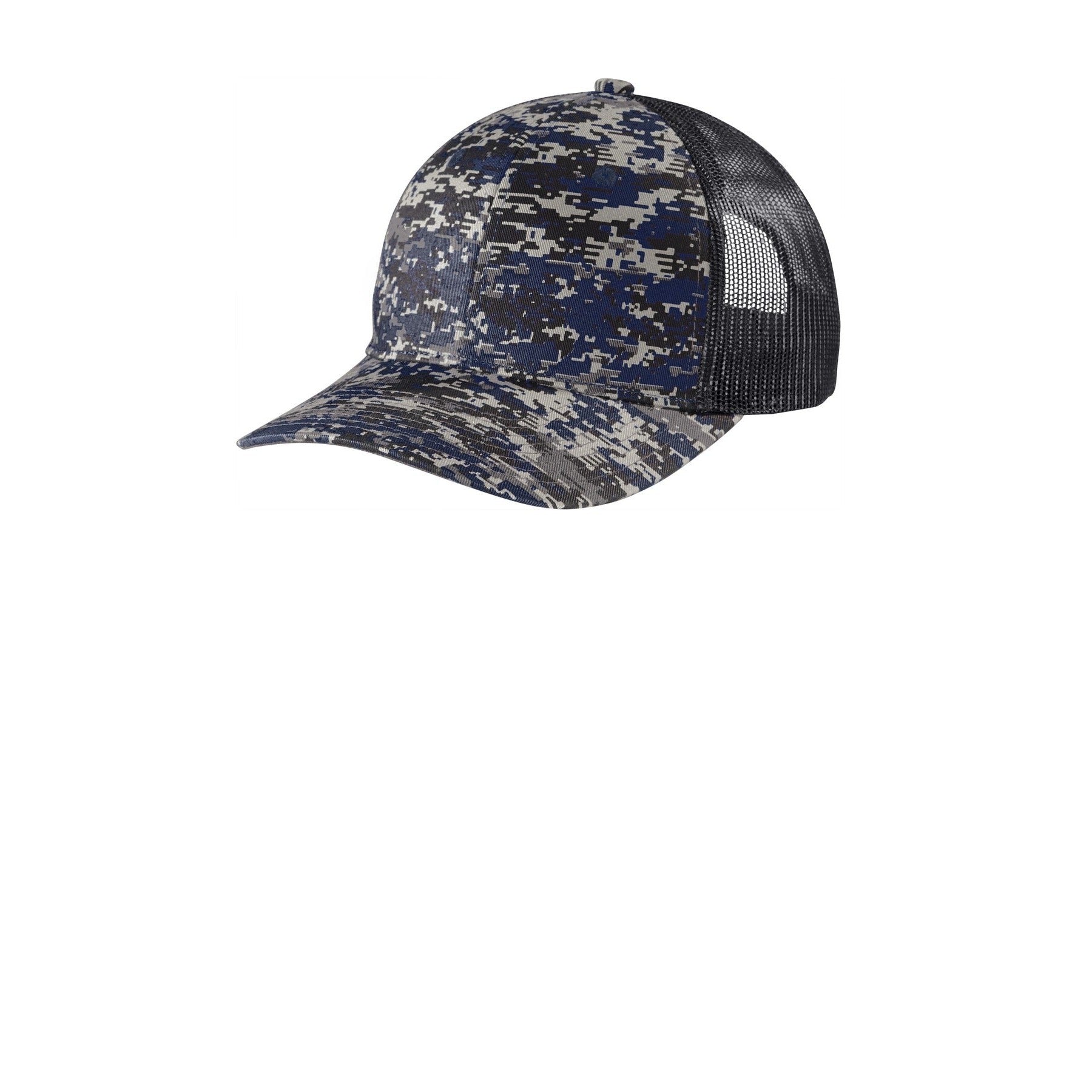Port Authority-Port Authority ® Digi Camo Snapback Trucker Cap C114-MedTech-5