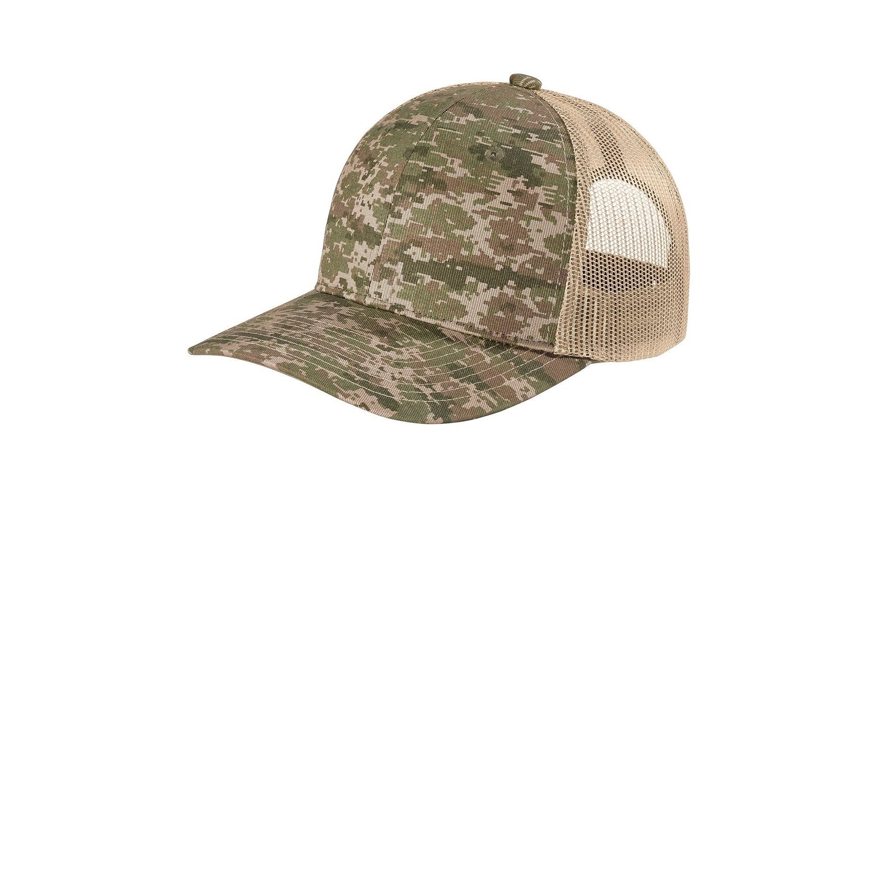 Port Authority-Port Authority ® Digi Camo Snapback Trucker Cap C114-MedTech-3