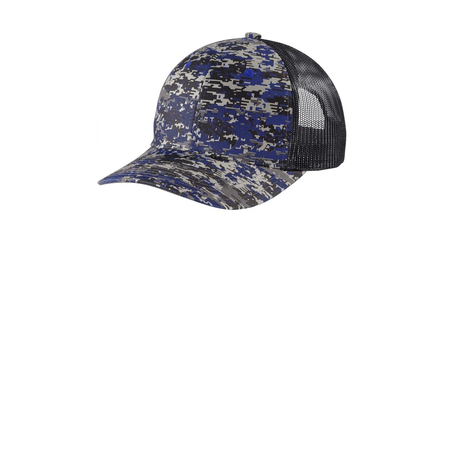 Port Authority-Port Authority ® Digi Camo Snapback Trucker Cap C114-MedTech-4