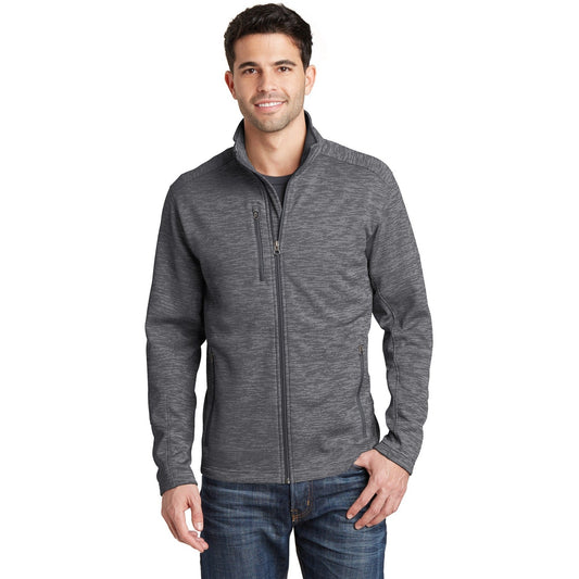 Port Authority-Port Authority® Digi Stripe Fleece Jacket. F231-MedTech-1