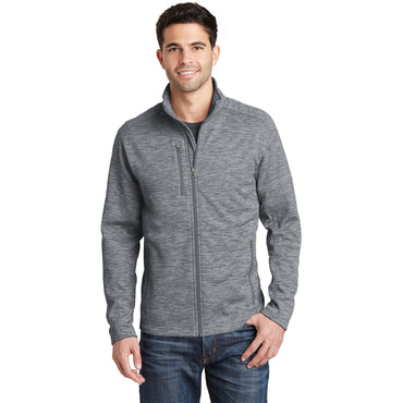 Port Authority-Port Authority® Digi Stripe Fleece Jacket. F231-MedTech-2