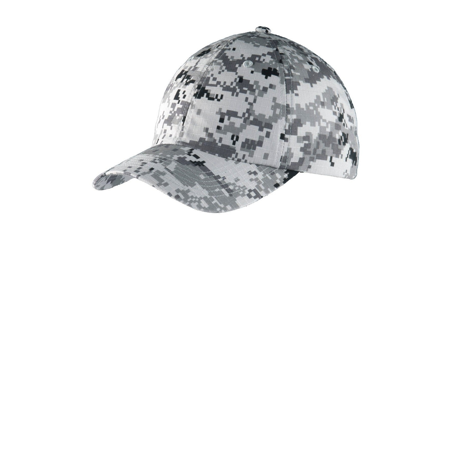 Port Authority-Port Authority® Digital Ripstop Camouflage Cap. C925-MedTech-2
