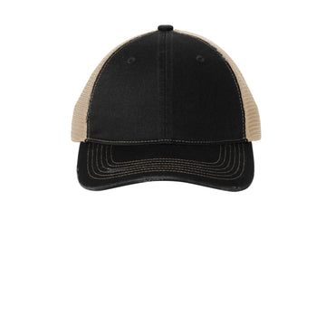 Port Authority-Port Authority® Distressed Mesh Back Cap C600-MedTech-2