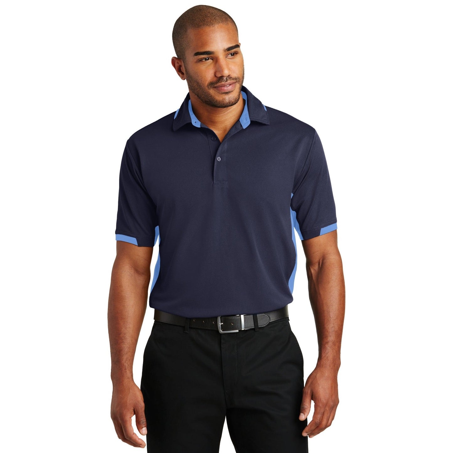 Port Authority-Port Authority® Dry Zone® Colorblock Ottoman Polo. K524-MedTech-3