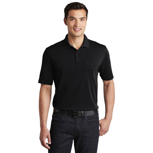 Port Authority-Port Authority® Dry Zone® UV Micro-Mesh Pocket Polo. K110P-MedTech-1