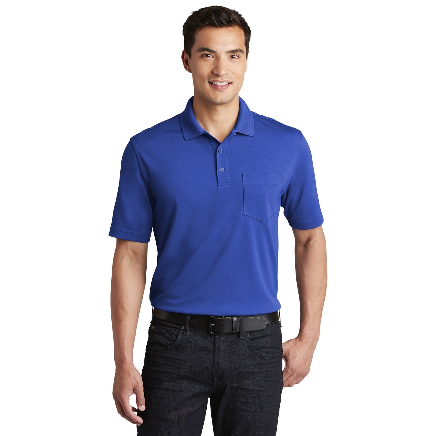 Port Authority-Port Authority® Dry Zone® UV Micro-Mesh Pocket Polo. K110P-MedTech-5