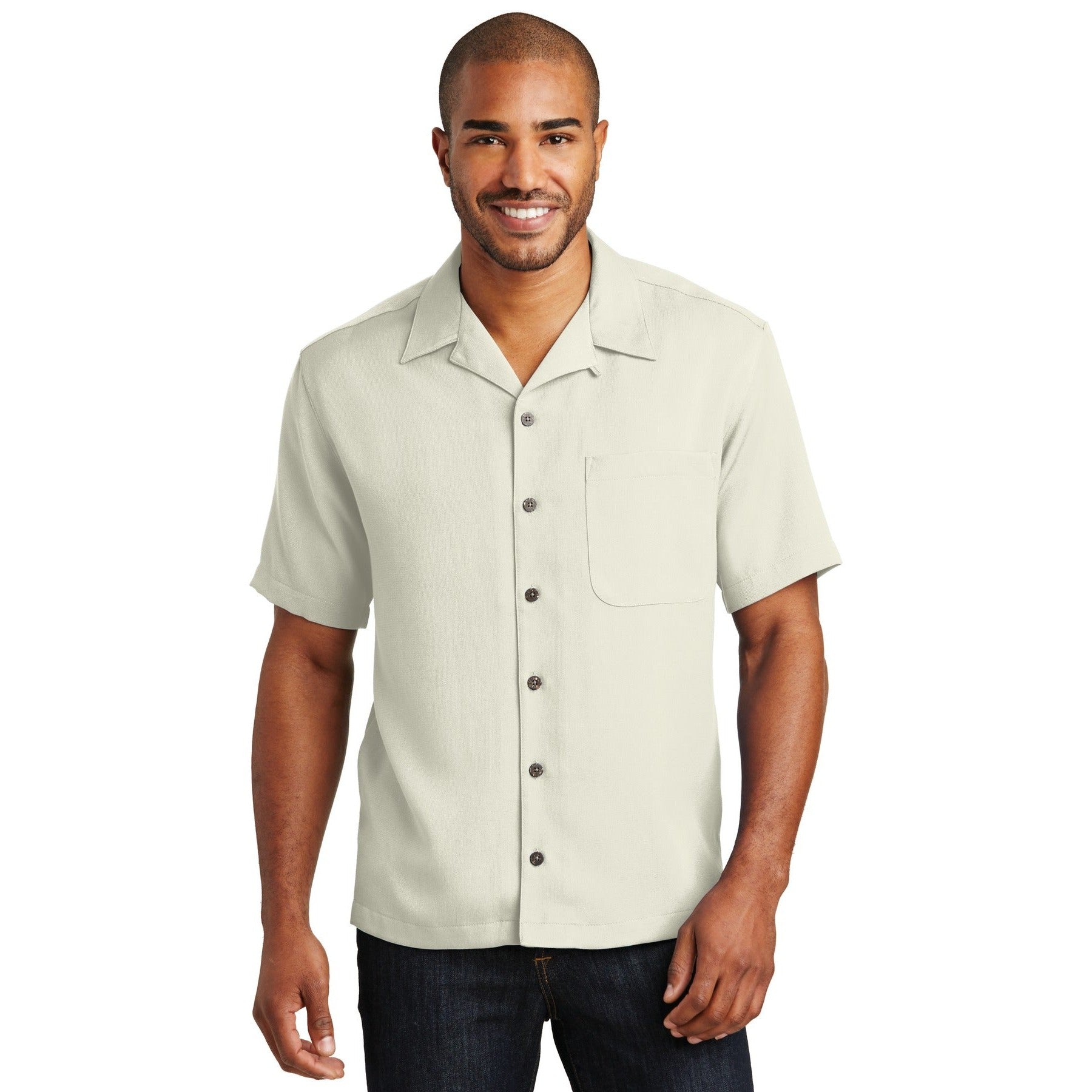 Port Authority-Port Authority® Easy Care Camp Shirt. S535-MedTech-3