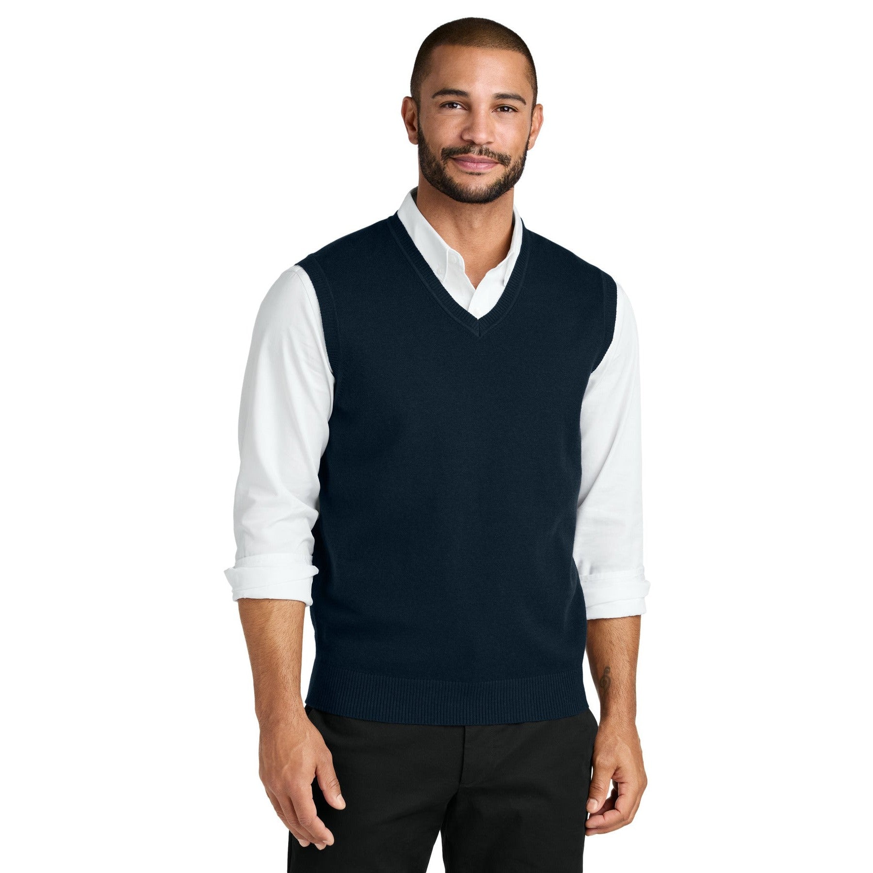 Port Authority-Port Authority® Easy Care Sweater Vest SW2860-MedTech-3