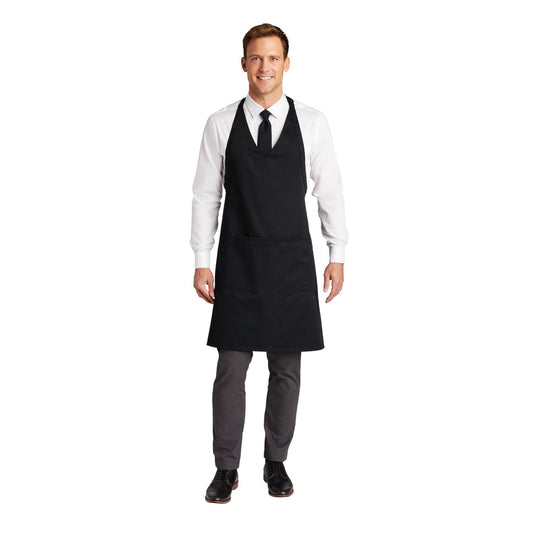 Port Authority-Port Authority® Easy Care Tuxedo Apron with Stain Release. A704-MedTech-1