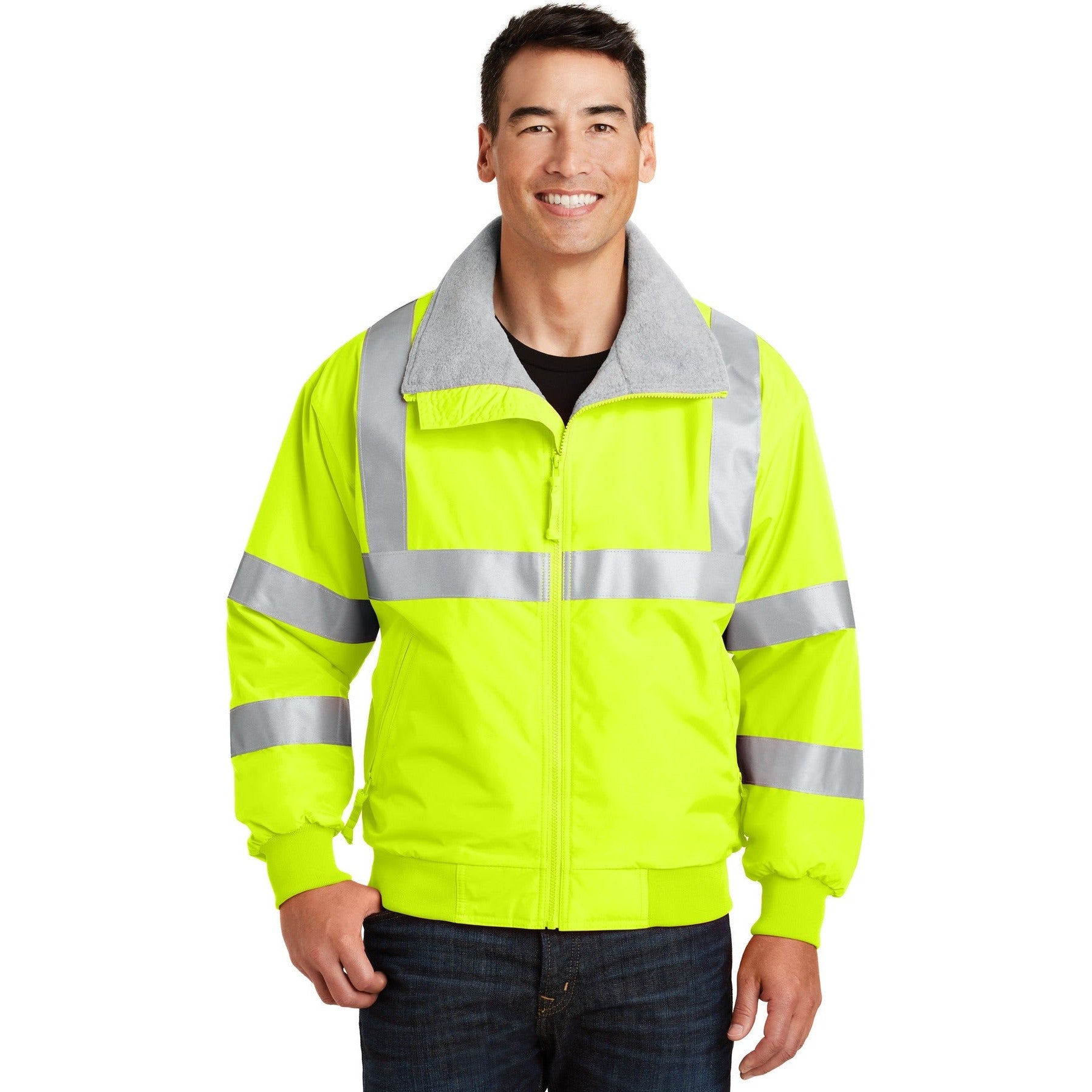 Port Authority-Port Authority® Enhanced Visibility Challenger™ Jacket with Reflective Taping. SRJ754-MedTech-2