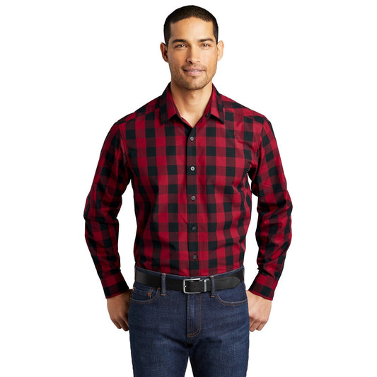 Port Authority-Port Authority ® Everyday Plaid Shirt. W670-MedTech-1