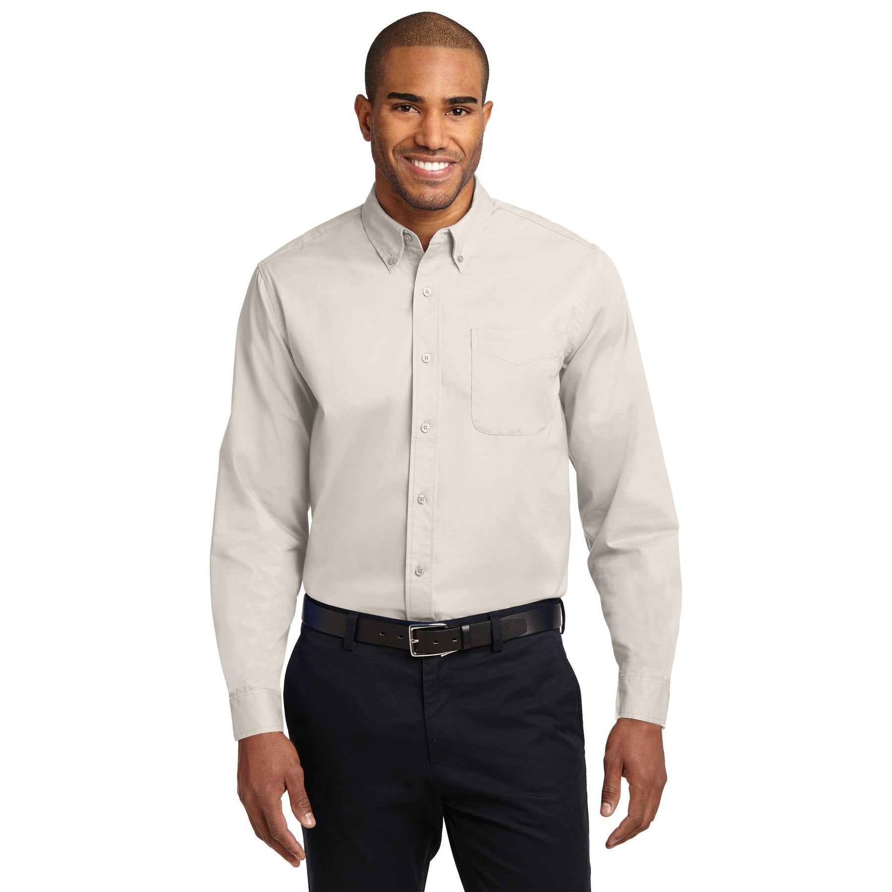 Port Authority-Port Authority® Extended Size Long Sleeve Easy Care Shirt S608ES-MedTech-12