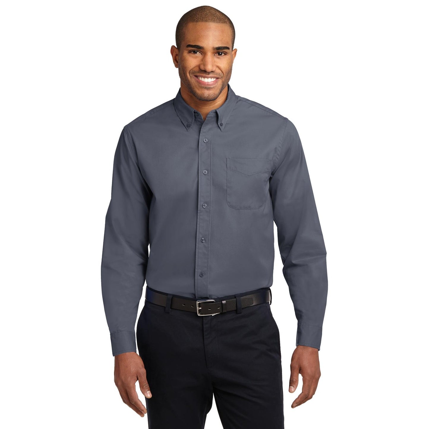 Port Authority-Port Authority® Extended Size Long Sleeve Easy Care Shirt S608ES-MedTech-19
