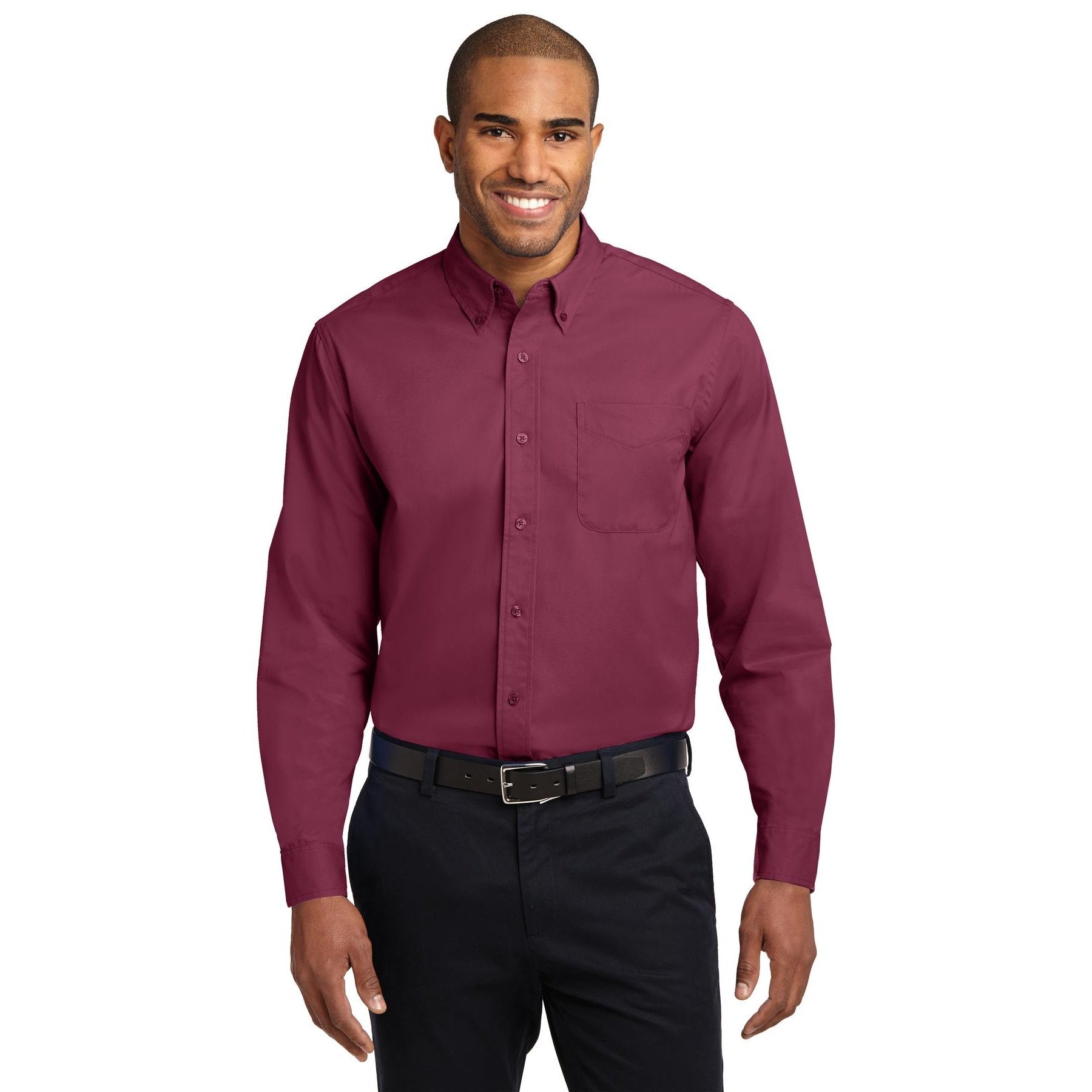 Port Authority-Port Authority® Extended Size Long Sleeve Easy Care Shirt S608ES-MedTech-5